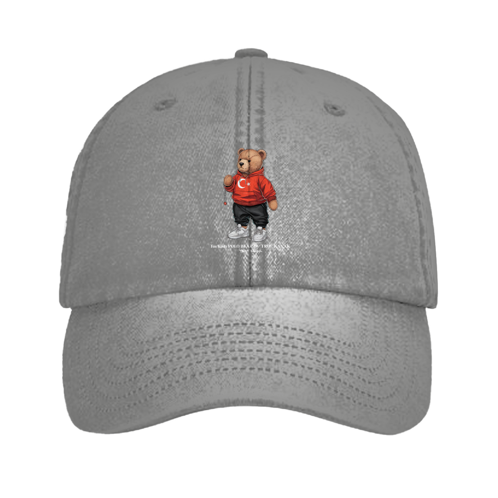 TÜRK POLO BEAR - VINTAGE CAP