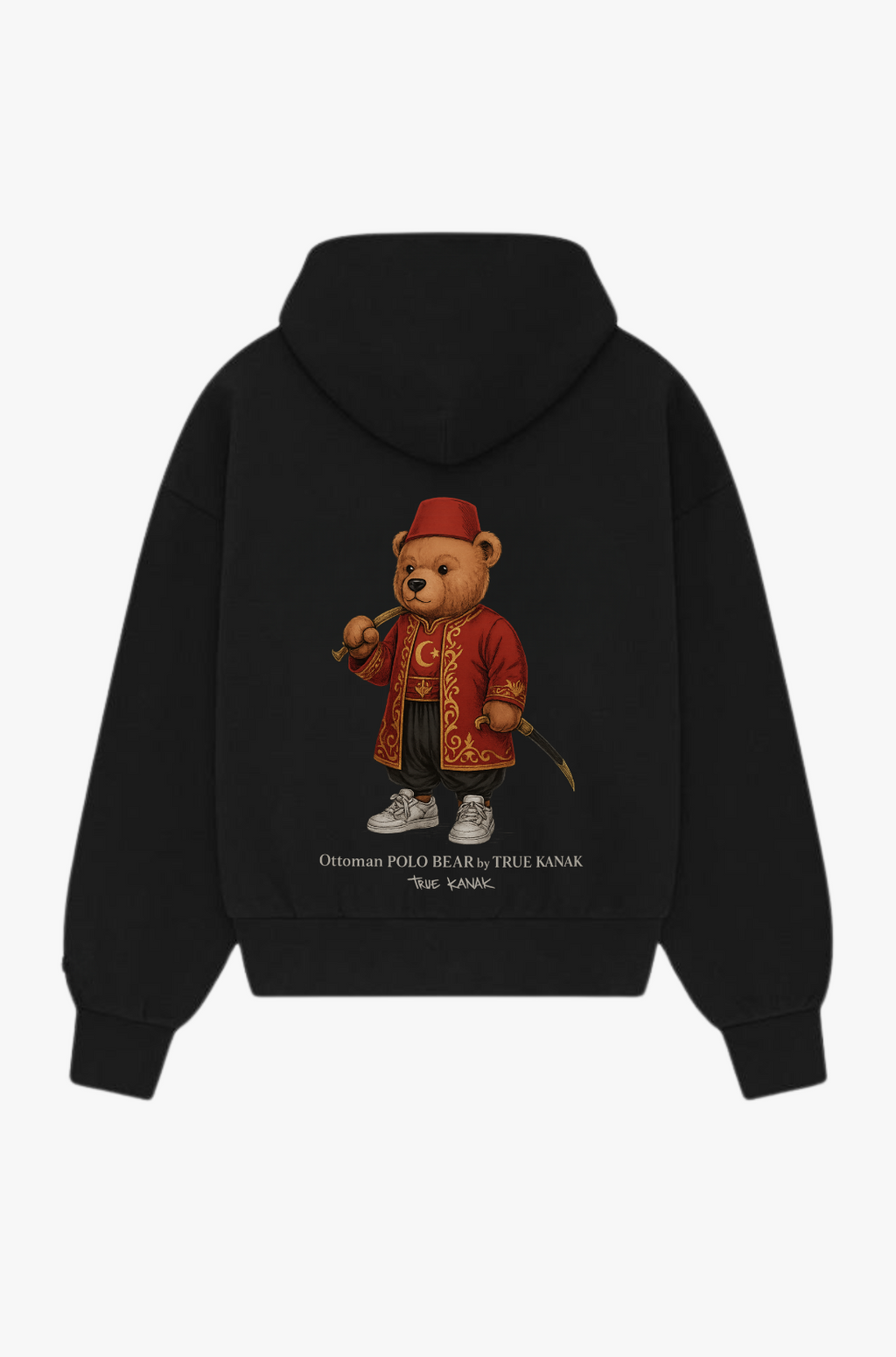 OTTOMAN POLO BEAR - OVERSIZED HOODIE