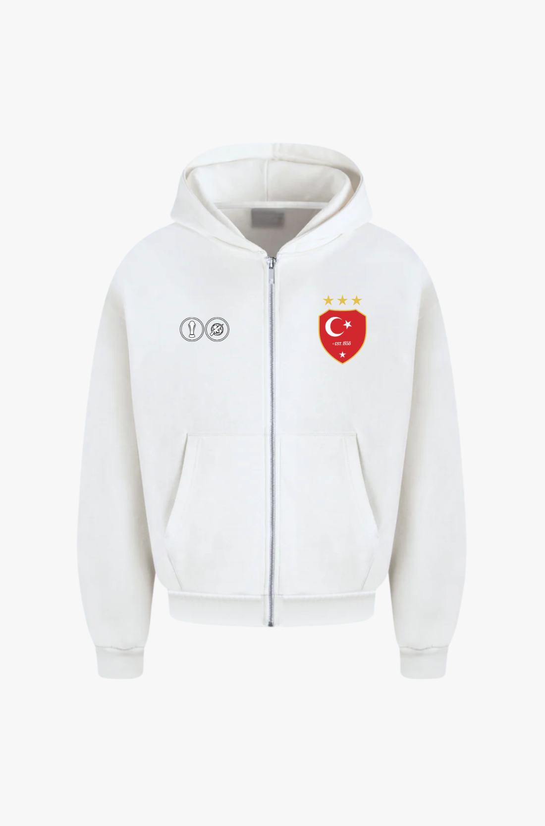 TÜRKIYE VINTAGE - OVERSIZED ZIPPER