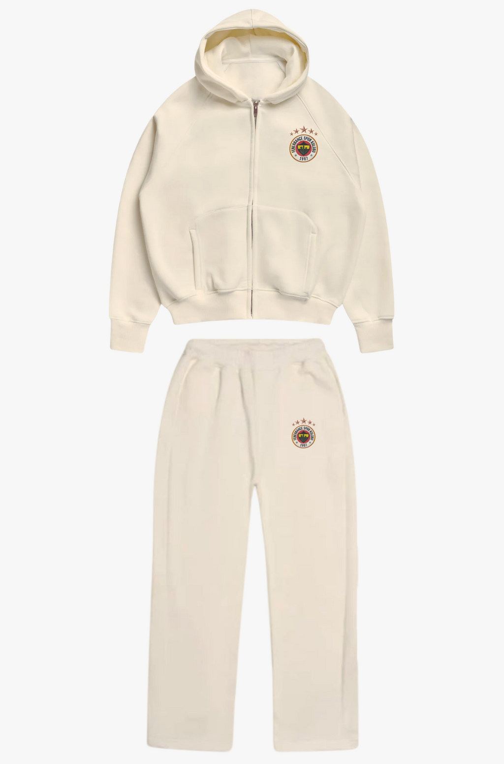 FENERBAHCE VINTAGE (Sand) - ZIPPER TRACKSUIT