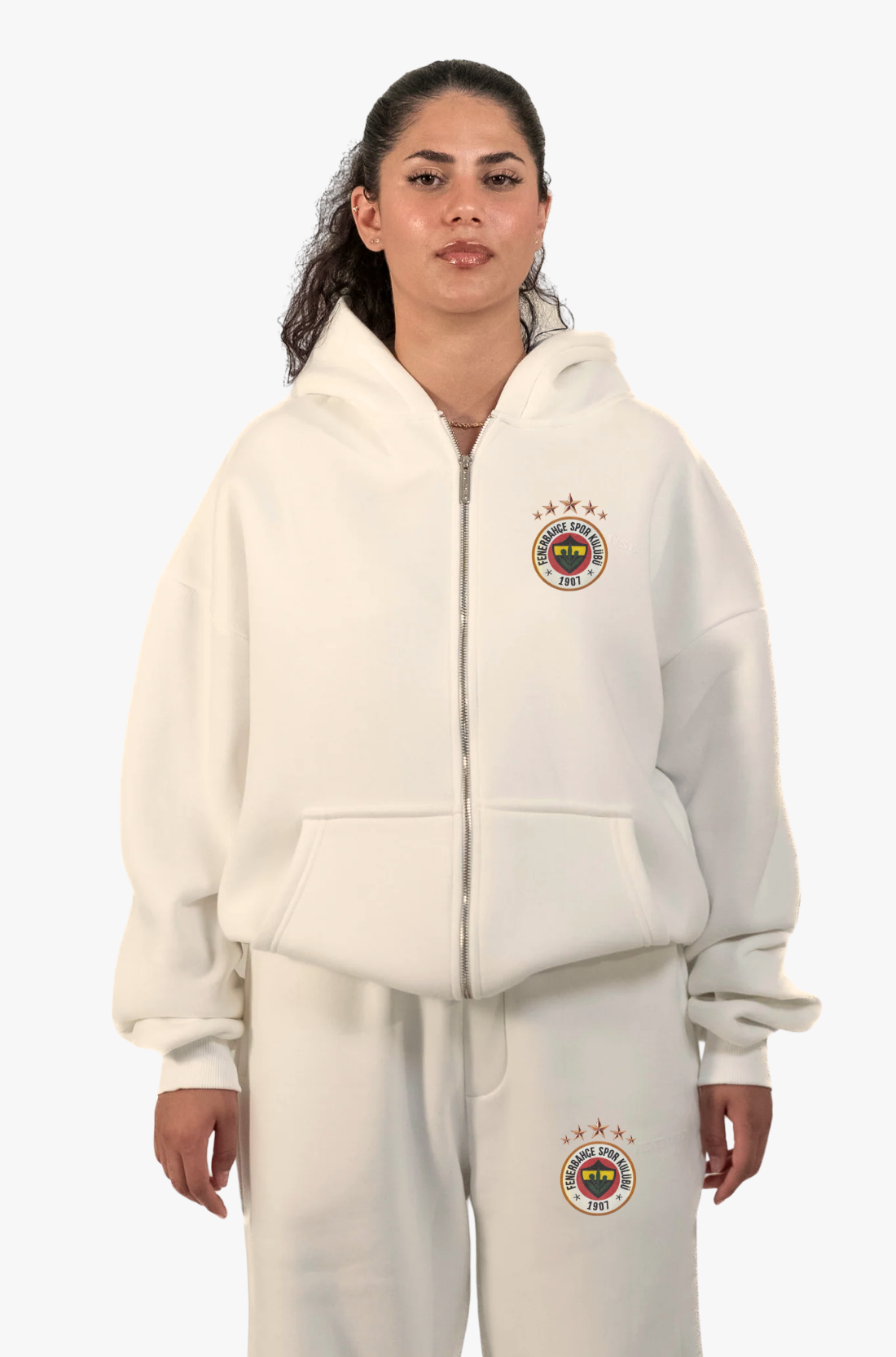 FENERBAHCE VINTAGE (Sand) - ZIPPER TRACKSUIT
