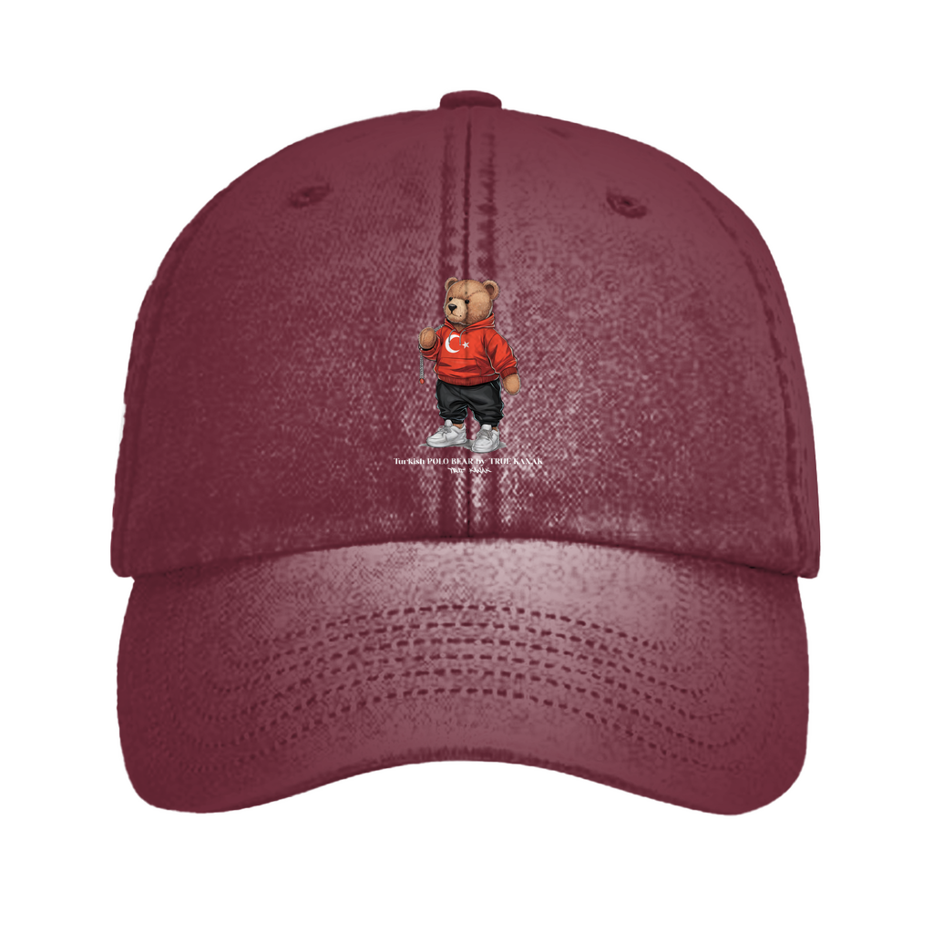 TÜRK POLO BEAR - VINTAGE CAP