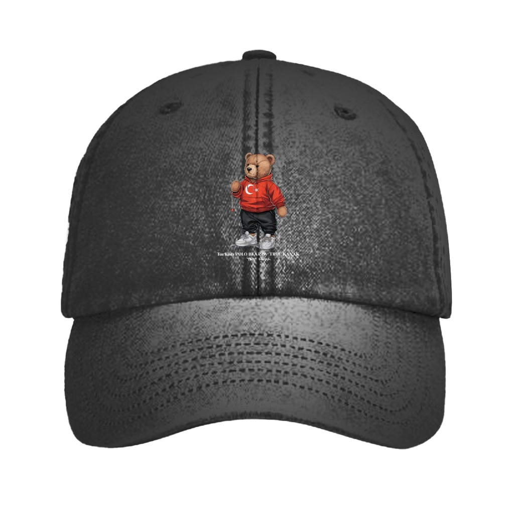 TÜRK POLO BEAR - VINTAGE CAP